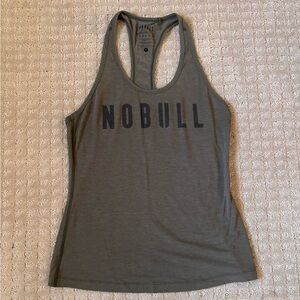 no bull racerback tank, size small